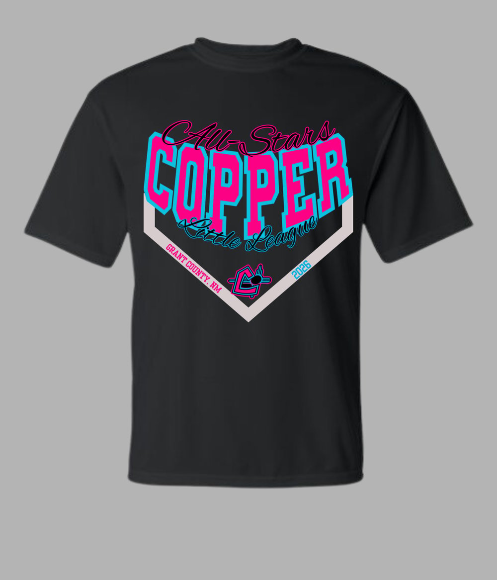 Image of Youth Black Dri-Fit Tee