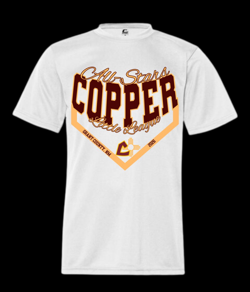 Image of Mens White CLL dri-fit shirt
