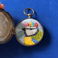 Image 2 of Bird Watch Hand Embroidery