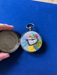 Image 3 of Bird Watch Hand Embroidery