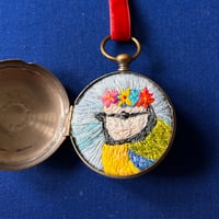 Image 1 of Bird Watch Hand Embroidery