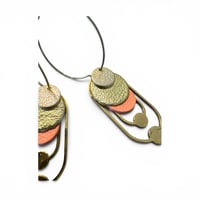 Image 2 of Boucles Moana - Doré / Pêche 