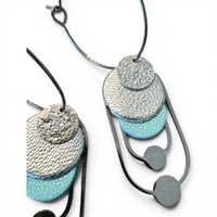 Image 2 of Boucles Moana - Argent / Ice Mint