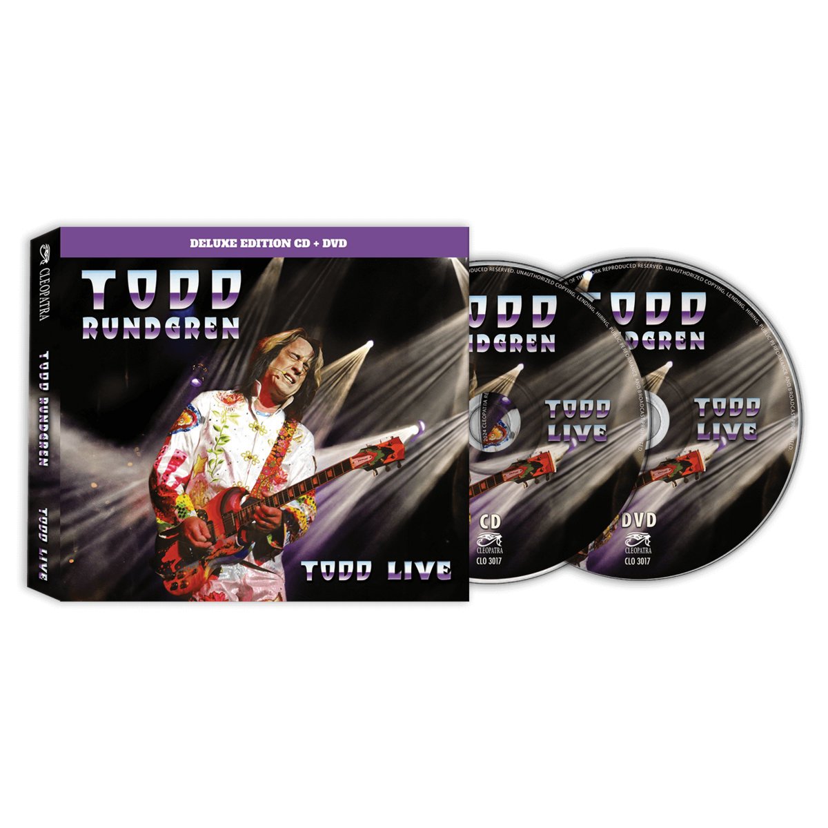 TODD RUNDGREN - Todd Live (CD + DVD) | Stormspell Records Store