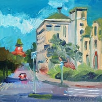 Image 1 of Morning in Lahti - original oil painting