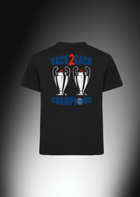 Image 1 of T-shirt BACK2BACK Black