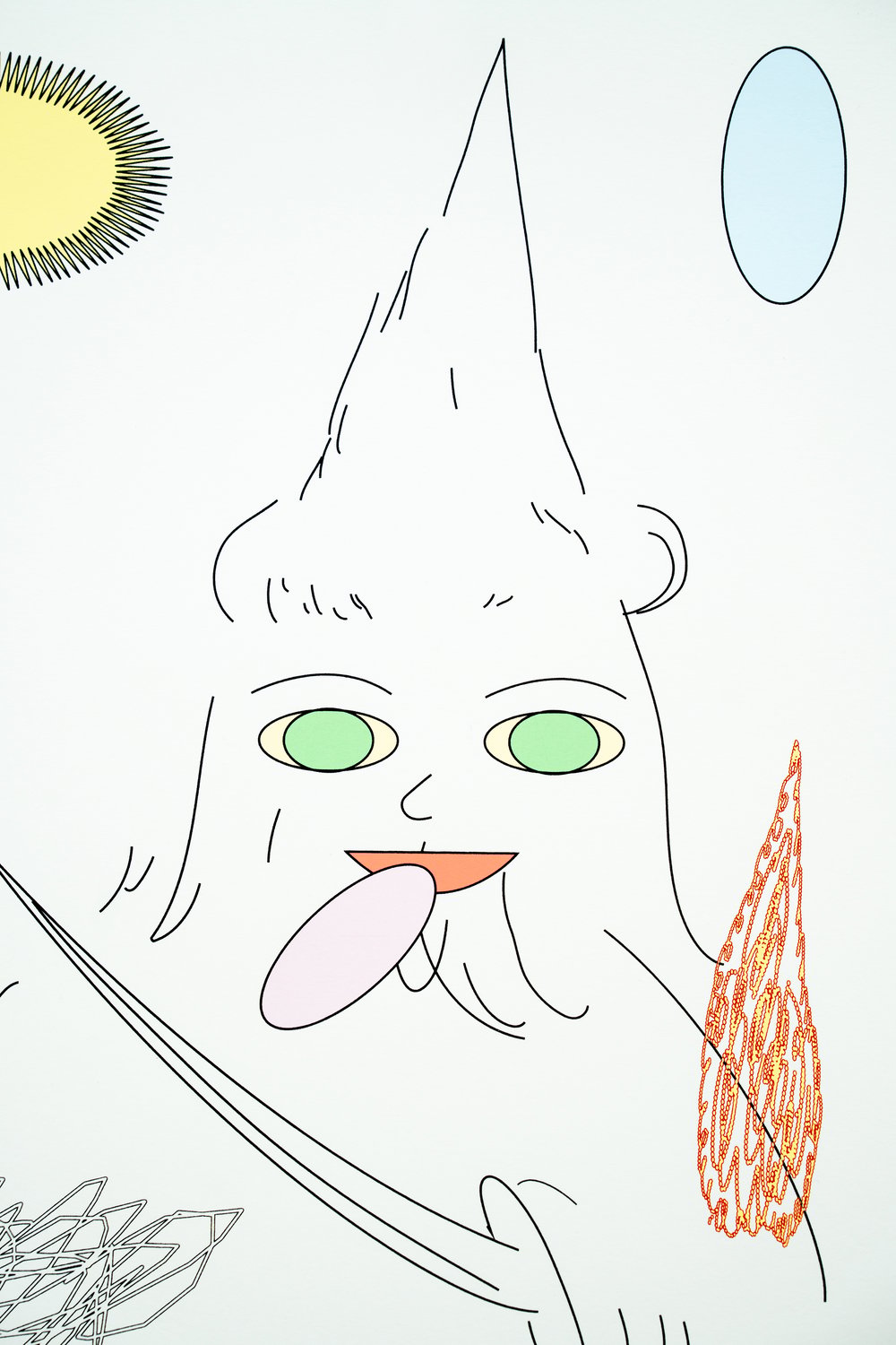GRIP FACE - SELF PORTRAIT IN FUNES