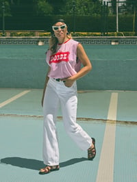 Image 3 of CAMI CHICA BORDE ROSA 