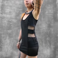 Image 2 of ANAKONDA DRESS | SUEDINE & MESH VERSION