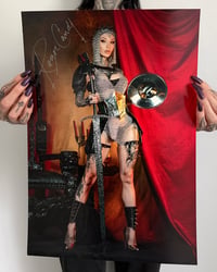 Image 1 of DAUPHIN 12"x18" signed poster