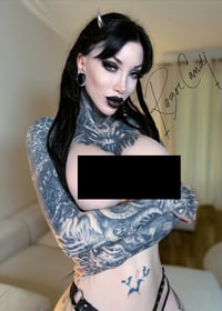 Image 2 of OBSIDIAN 5x7inch signed NSFW print