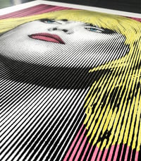 Image 4 of DEBBIE HARRY... Parallel Lines • Hand Coloured Screen Print