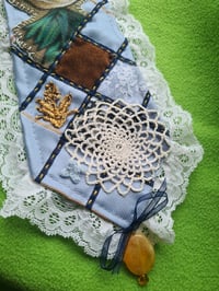 Image 3 of Art Tie, 'Rose Patch'