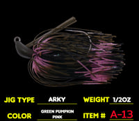 Image 12 of Weedless Arky Jig (Choose From Various Colors and Weights)