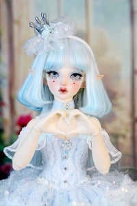 Image 5 of MSD MiniFee doll blue dress