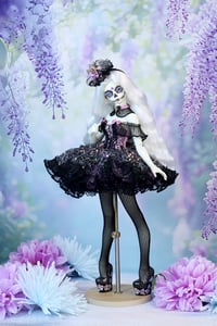 Image 4 of MSD MiniFee doll pink-black dress