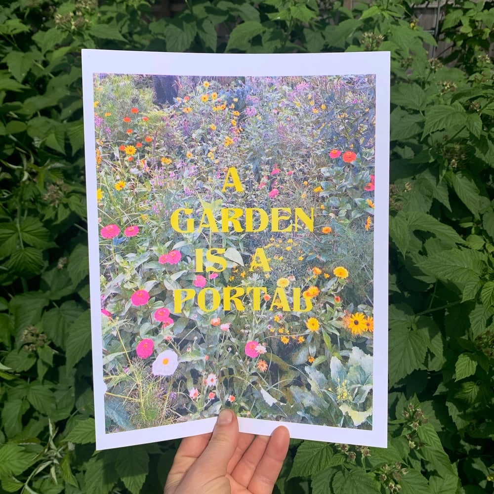 Garden Portal Print
