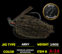 Image 13 of Weedless Arky Jig (Choose From Various Colors and Weights)