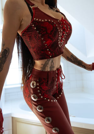 Image of Toxic Vision Snakebite top