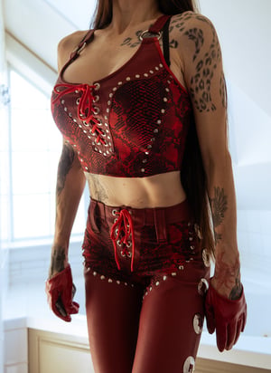 Image of Toxic Vision Snakebite top