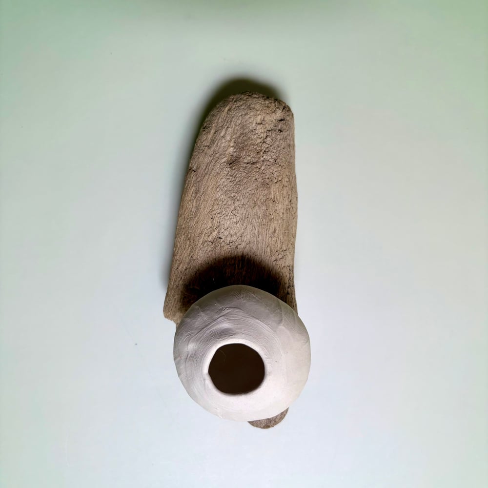 Image of Solo pinch pot wall piece 