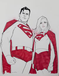 Clark and Kara