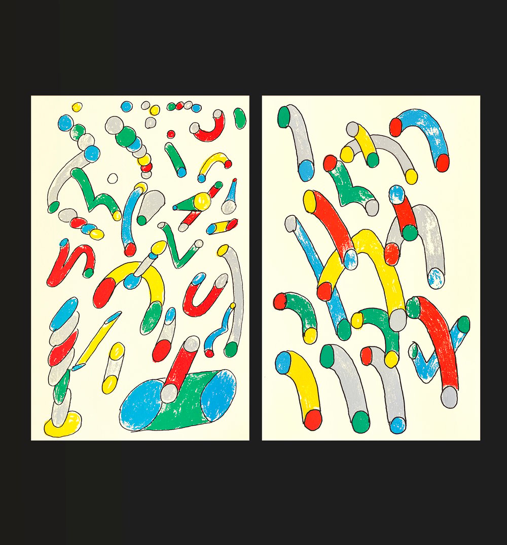 Image of Abstracto #1 e #2, Henrique Coser Moreira