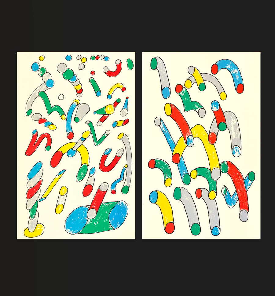 Image of Abstracto #1 e #2, Henrique Coser Moreira