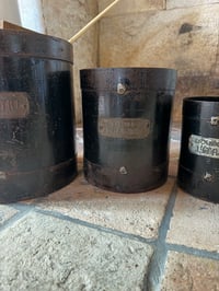 Image 3 of Anciennes mesures en métal - Décoration brocante 