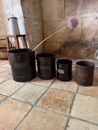 Image 6 of Anciennes mesures en métal - Décoration brocante 