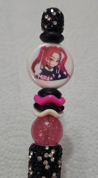 Image 4 of K Pop Girls Rhinestone Pens 