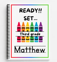 Image 1 of Personalized 3rd Grade Workbook (Free Shipping)