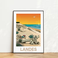 Image 1 of Affiche LES LANDES #5