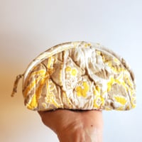Image 2 of Quilted Clamshell Pouch