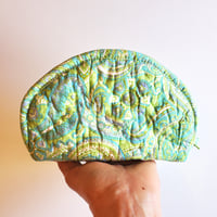 Image 5 of Quilted Clamshell Pouch