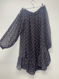 Image 1 of 2000s silk overlay dress