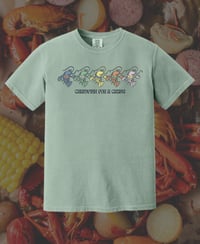 Dancing Crawfish T-Shirt - Bay Green