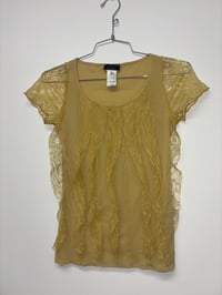 Image 1 of christian lacroix mesh tee