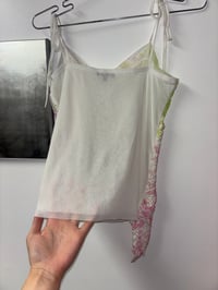 Image 2 of italian knit + mesh tank