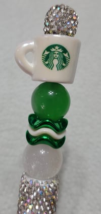 Image 5 of Starbies Coffee Mug Rhinestone Pens 