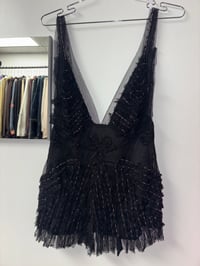 Image 1 of paola frani beaded tank