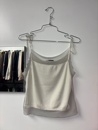 euro knit + mesh tank