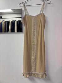 Image 1 of moschino cheap & chic tan dress