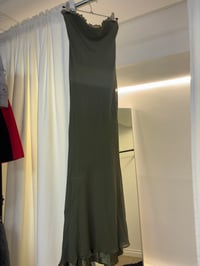 Image 1 of silk maxi dress