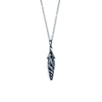 Image 1 of Morning Glory necklace in sterling silver or gold