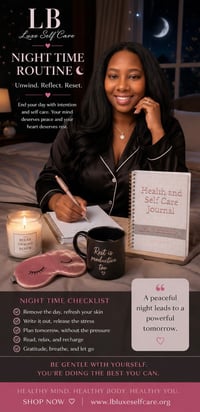 Image 2 of LB Luxe Self Care: Health and Self Care Journal