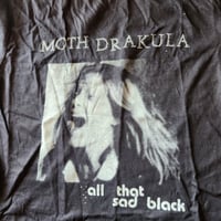 moth drakula - all that sad black shirt