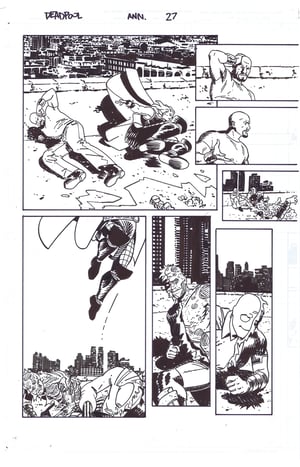 Image of DEADPOOL ANNUAL 2013 PAGES 27-28