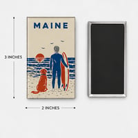 Image 4 of Maine Coast Magnet - Acrylic Magnet