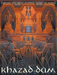 Lienzo Tolkien Khazad-Dum